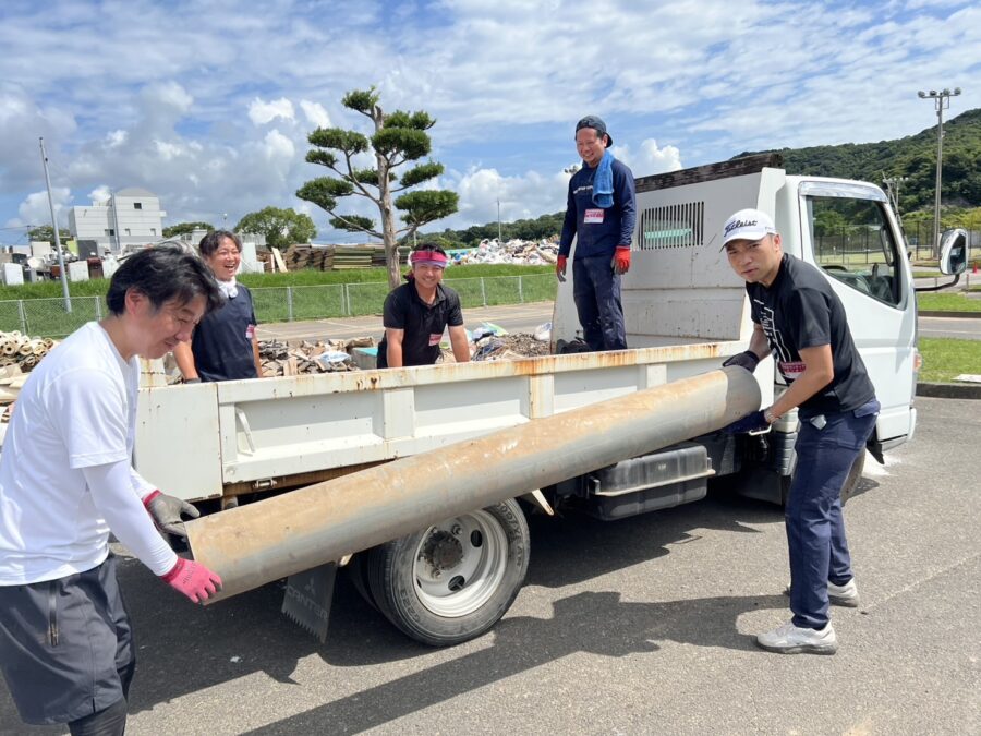 宇土市倫理法人会 豪雨災害ボランティア 熊本県 社会福祉協議会